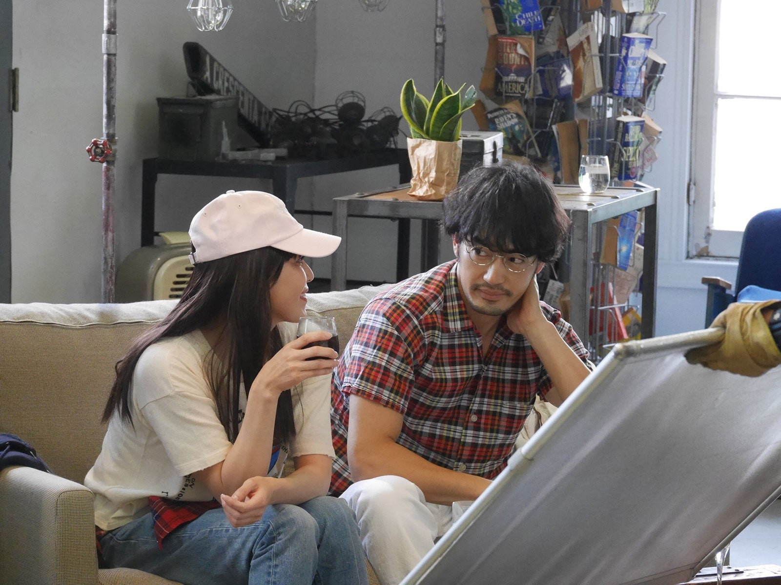 メイキング風景／須藤理彩、大谷亮平（画像提供：所属事務所）