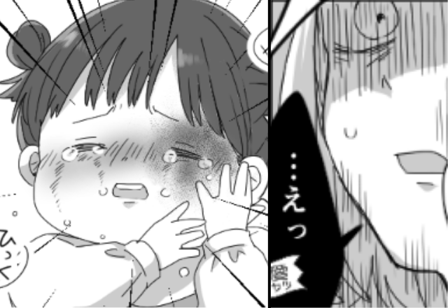 仕事終わりのママに泣きつく娘。だが、次の瞬間「え…」娘の顔を見て血の気が引いた話