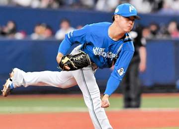 日本ハム “二刀流”矢沢が2年ぶり登板「意外と軽く投げている割りにはスピードが出た」