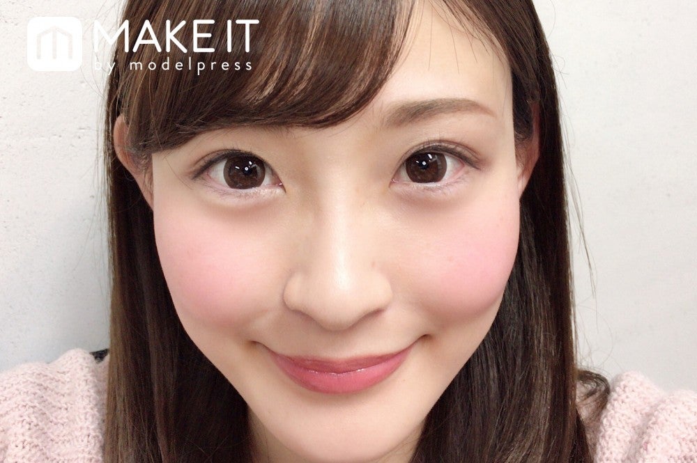 “03 lady tulip”下の3色をミックスして使用 (C)メイクイット