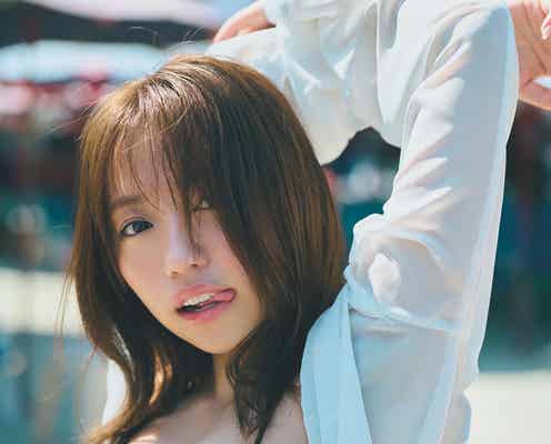 大原優乃、ふんわり美バスト輝く水着姿