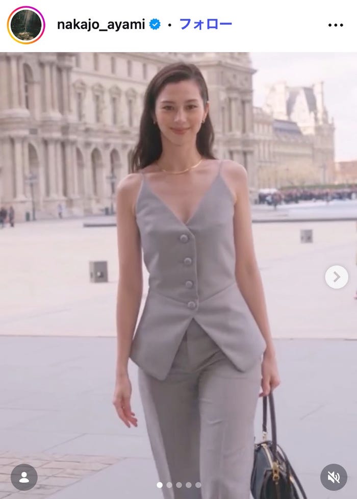 中条あやみInstagramより