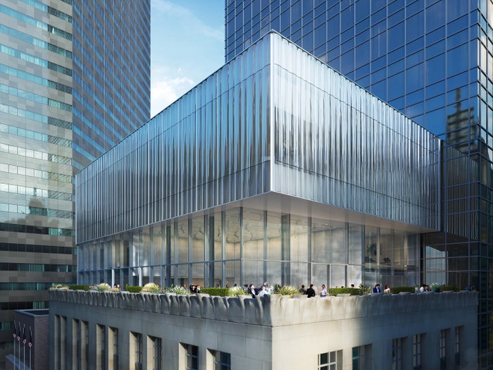 ティファニー、改装中のニューヨーク本店の計画を一部公開。 クラシカルなニューヨーク本店の上階は、コンテンポラリーなガラス張りの構造へ