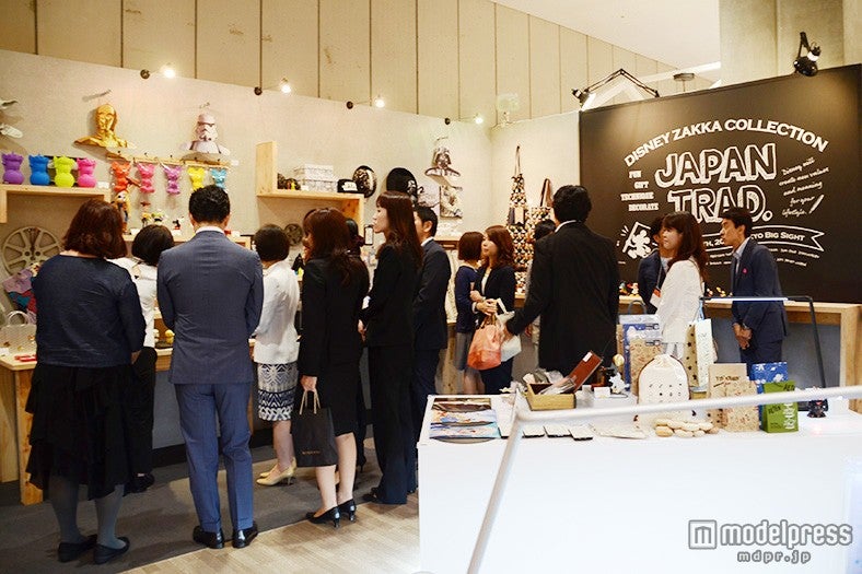「インテリアライフスタイル」ディズニーブースの様子