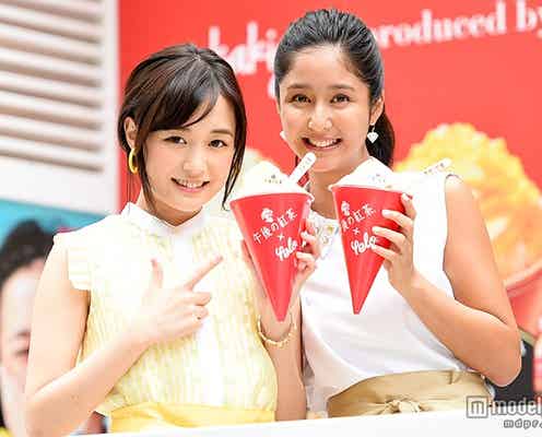大原櫻子&季葉、キュートなエプロン姿で“おもてなし”