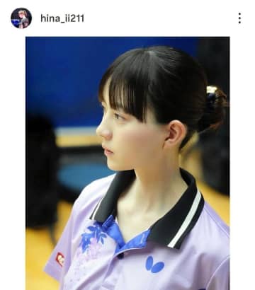 「透明感半端ありません」SNSで話題となった卓球美女選手 近影のレア姿に反響「最強だ」「デコ出しも可愛い」