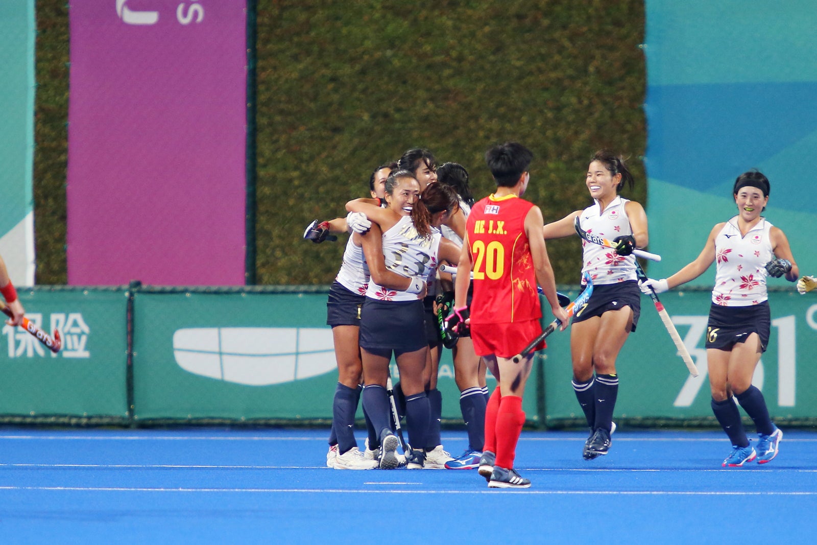 試合の様子（提供写真）