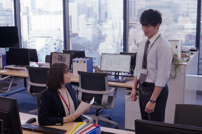 松井愛莉、大貫勇輔「子宮恋愛」第8話(C)ytv