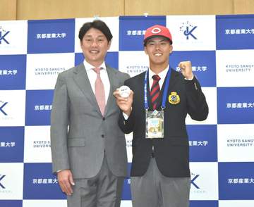 広島ドラ3・野原 雑草魂で「1年目から力になりたい」 高校時代指名漏れ→大学で2度負傷 新井監督は上原浩治氏を思い起こす
