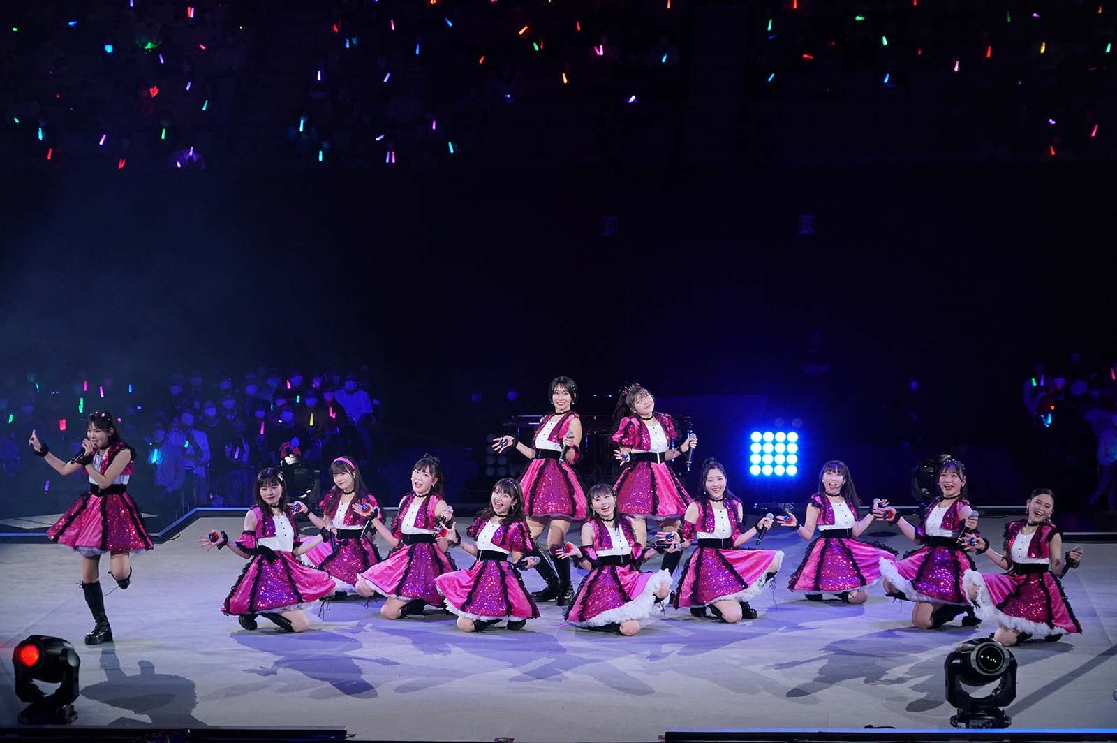 BEYOOOOONDS「BEYOOOOOND1St CONCERT TOUR どんと来い! BE HAPPY! at BUDOOOOOKAN!!!!!!!!!!!!」（提供写真）