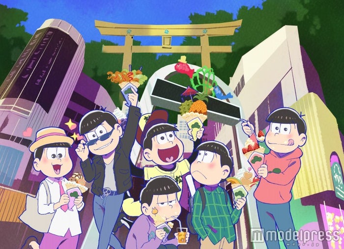 おそ松 カラ松がクレープに おそ松さん 6つ子が原宿とコラボ 女子旅プレス おそ松 カラ松がクレープに おそ松さん 6つ子が原宿とコラボ 女子旅プレス