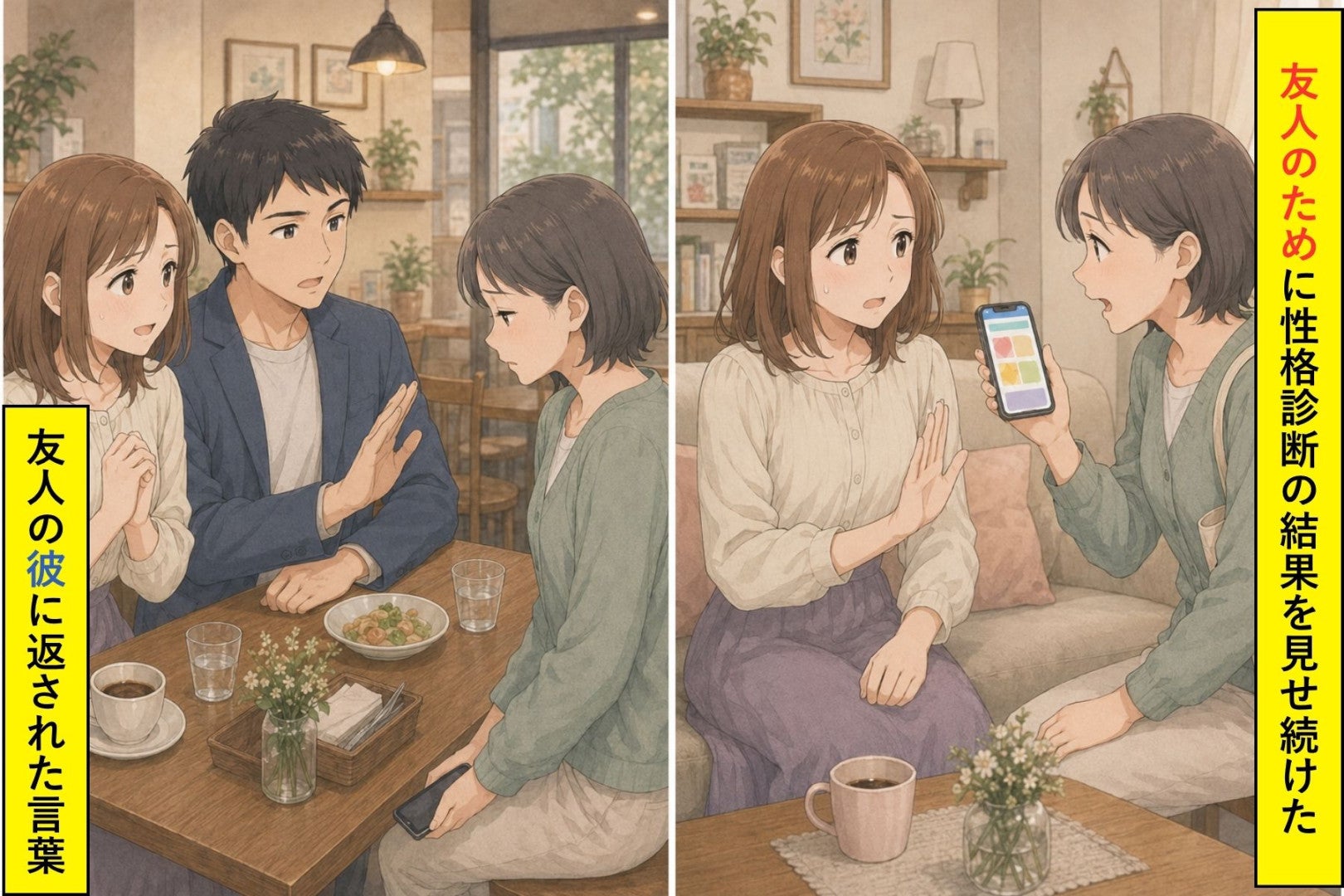 「本人にも結果を見せれば分かる」と思っていた私→友人の彼に返された言葉