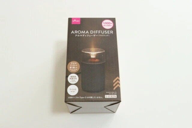 ダイソー USB式アロマディフューザー(ワイドトップ) パッケージ ダイソー USB式アロマディフューザー(ワイドトップ) パッケージ