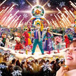 ライト・アップ・ザ・ナイト ~クリスマス・セレブレーション~/画像提供:ユニバーサル・スタジオ・ジャパン