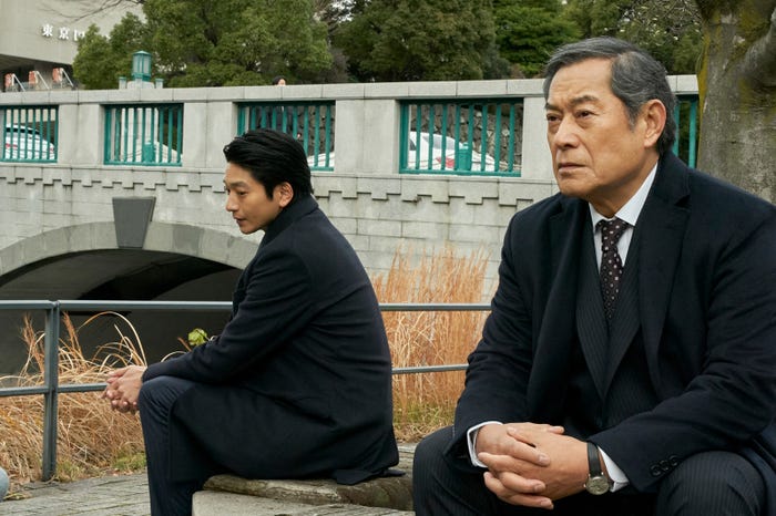 向井理、松平健「警部補ダイマジン」第5話より(C)テレビ朝日