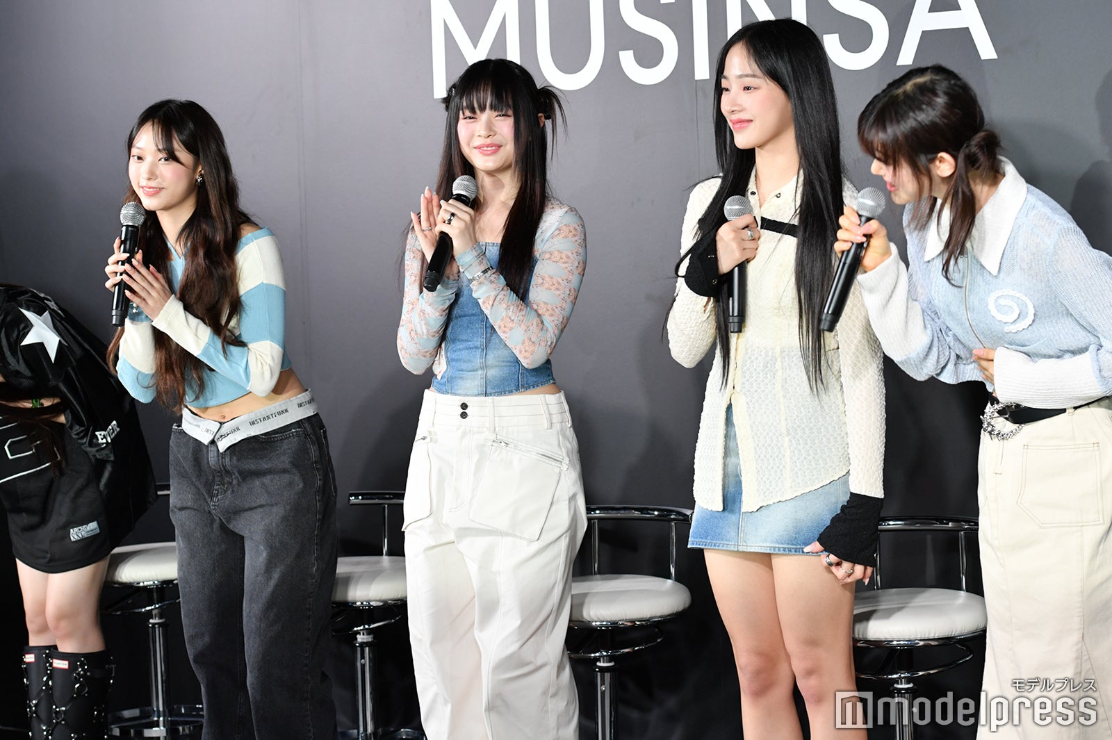 ヘリン、ハニ、ミンジ、ダニエル／NewJeans（C）モデルプレス