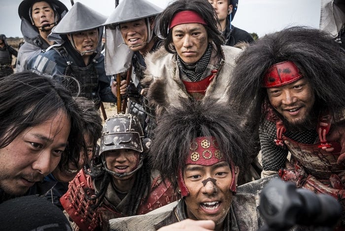 映画『真田十勇士』に出演するキャストたち(C)2016『真田十勇士』製作委員会