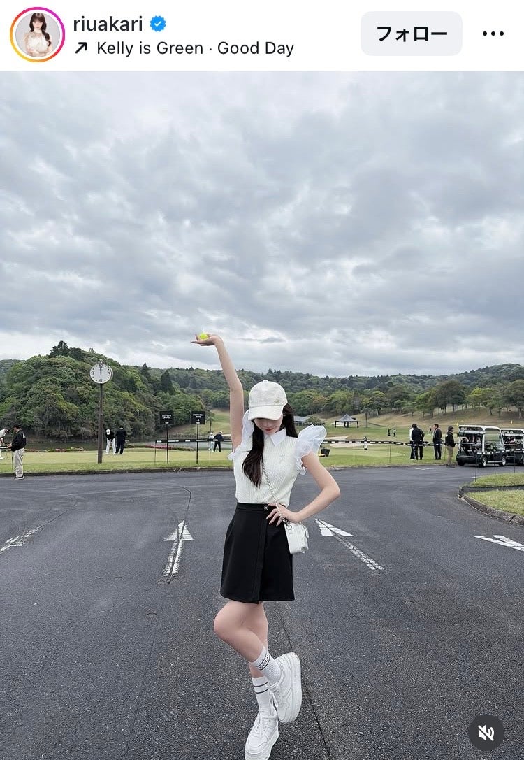 大野茜里（Rちゃん）Instagramより