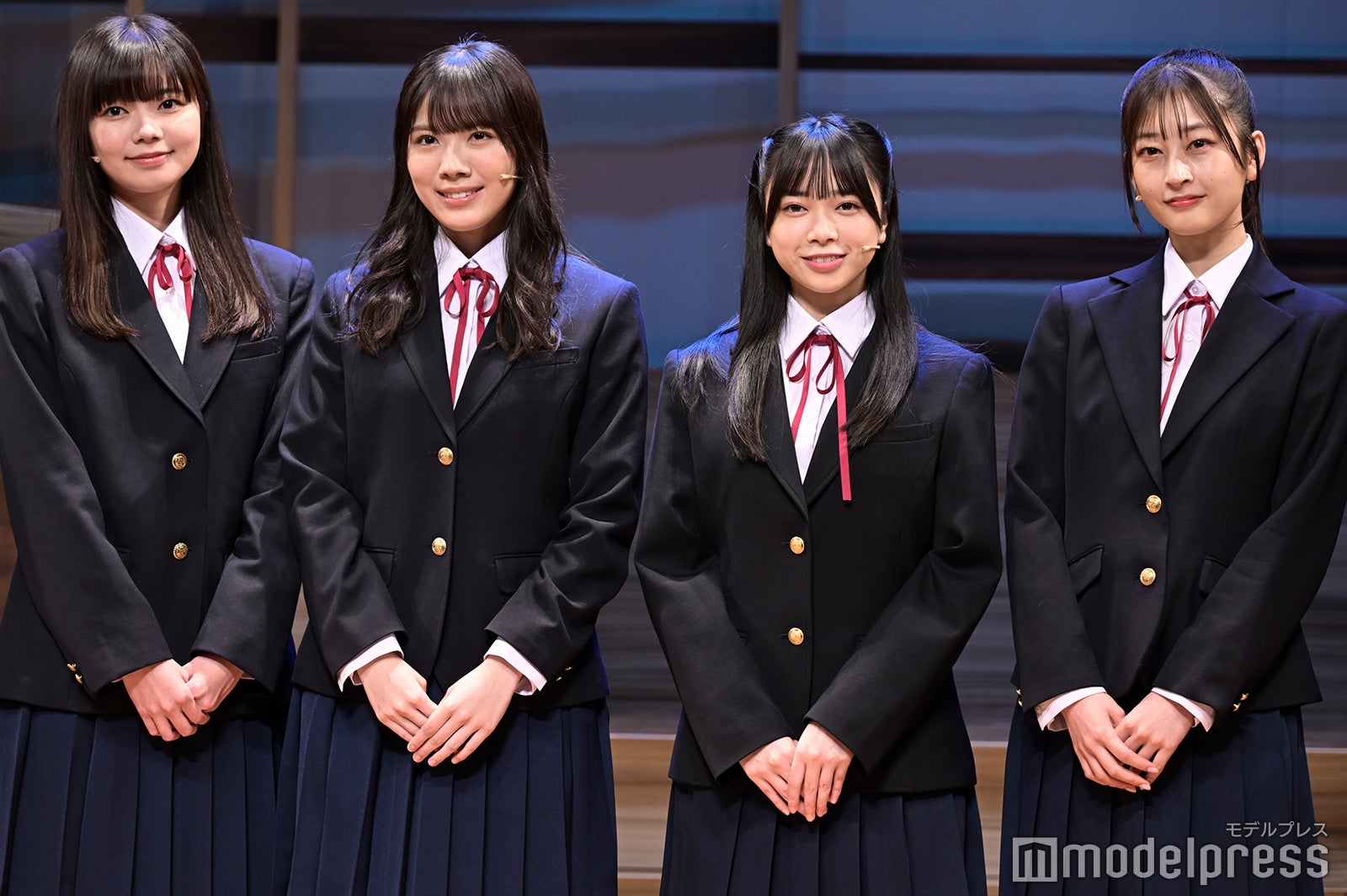 浜浦彩乃、森本茉莉、山口陽世、高井千帆（C）モデルプレス