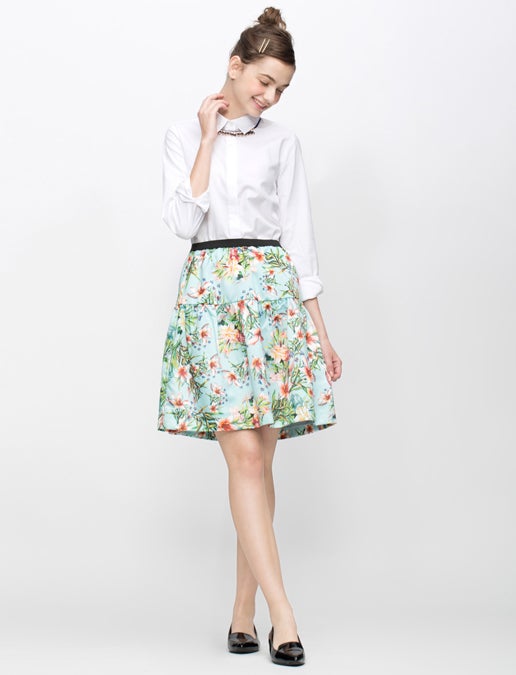 オックスフォード比翼シャツ「DEPARTMENT」￥7,484(税込)