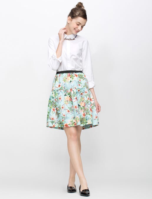 オックスフォード比翼シャツ「DEPARTMENT」¥7,484(税込)