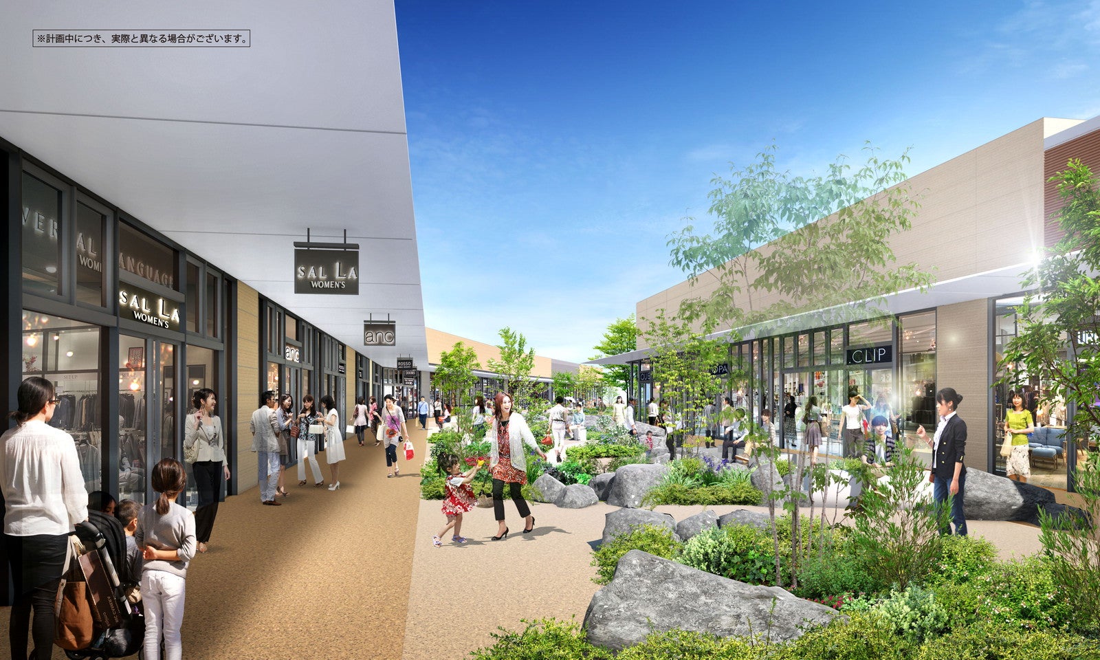 ジ アウトレット北九州／画像提供：イオンモール