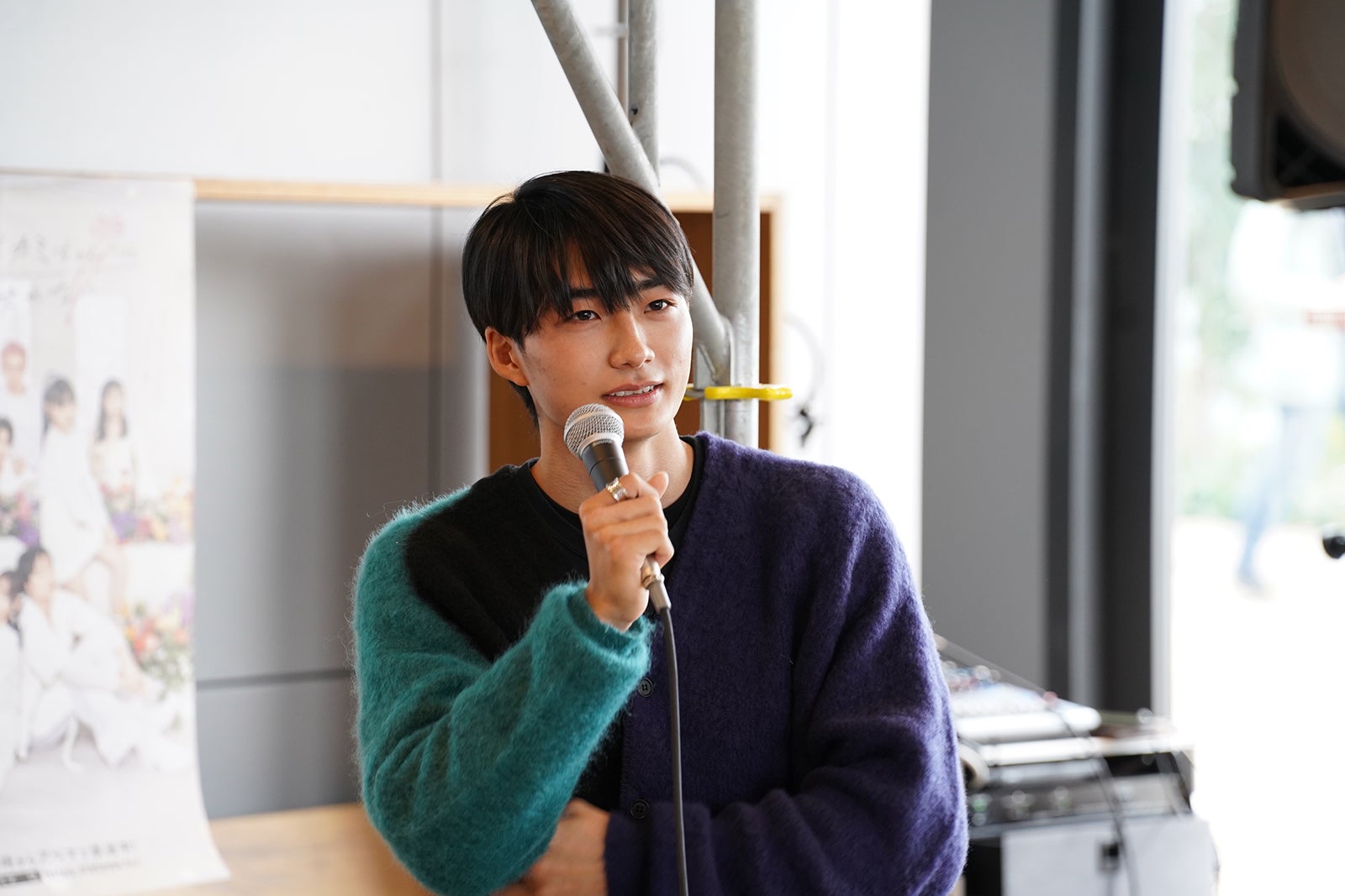 大久保琉唯「花束とオオカミちゃんには騙されない」第1話先行試写会（C）AbemaTV, Inc.