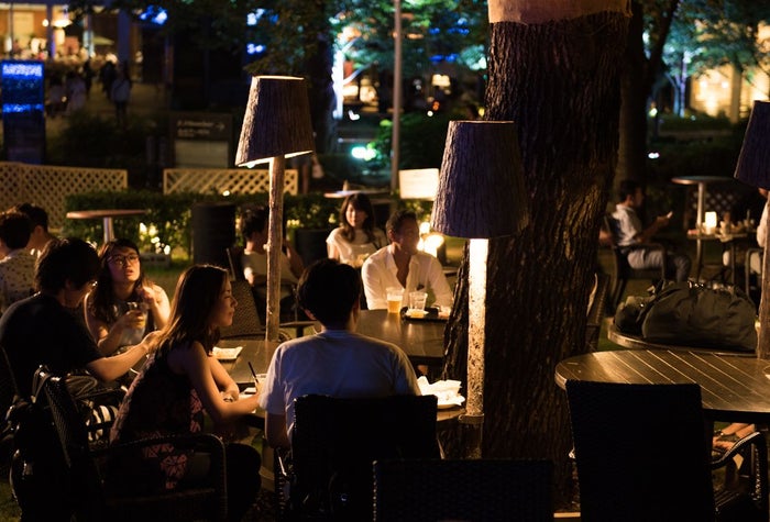 ミッドパーク ラウンジ／画像提供：東京ミッドタウンマネジメント