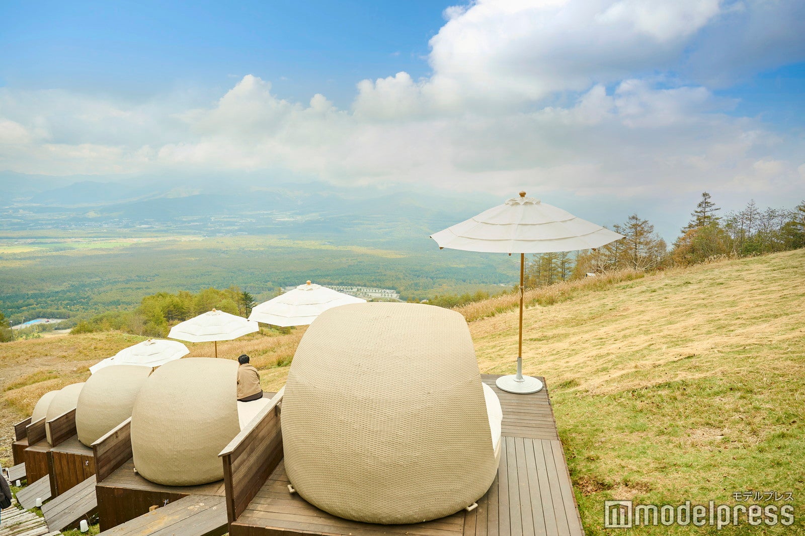 清里エリアで最も標高の高い場所でカフェタイム（C）モデルプレス