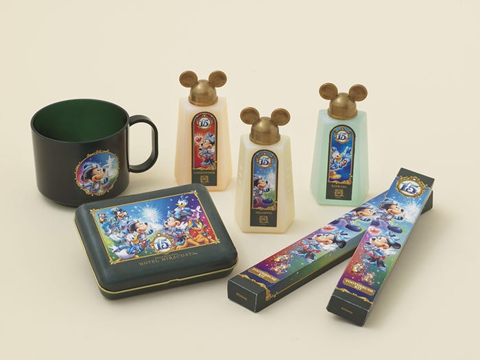 限定デザインのルームアメニティー/(C)Disney