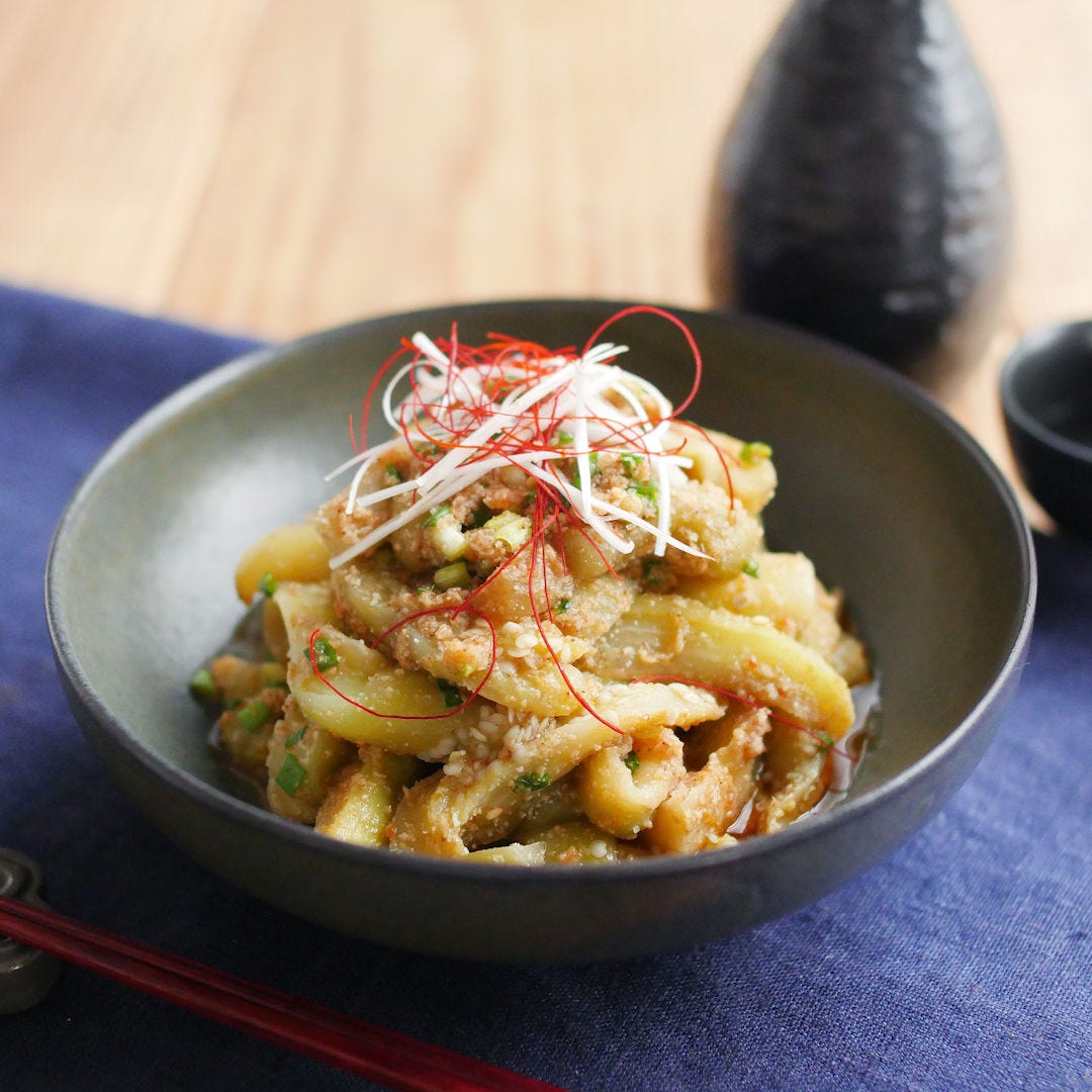 【macaroniアワード】10分おつまみ「なすのピリ辛ナムル」