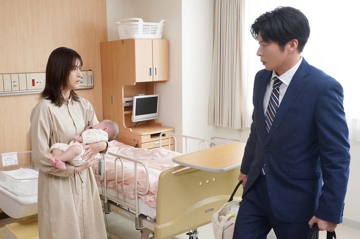 松本若菜、田中圭「わたしの宝物」第3話(C)フジテレビ