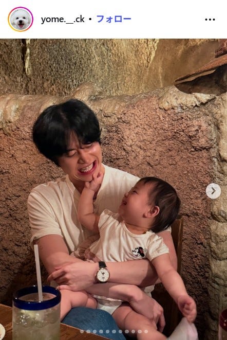 カノックスター妻Instagramより