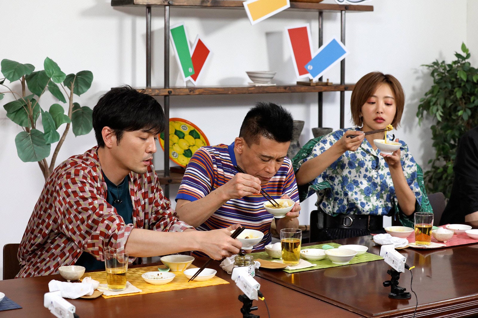 森山直太朗、柳沢慎吾、夏菜（C）フジテレビ