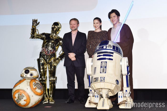 BB-8、C-3PO、ライアン・ジョンソン監督、河北麻友子、尾上松也、R2-D2(C)モデルプレス