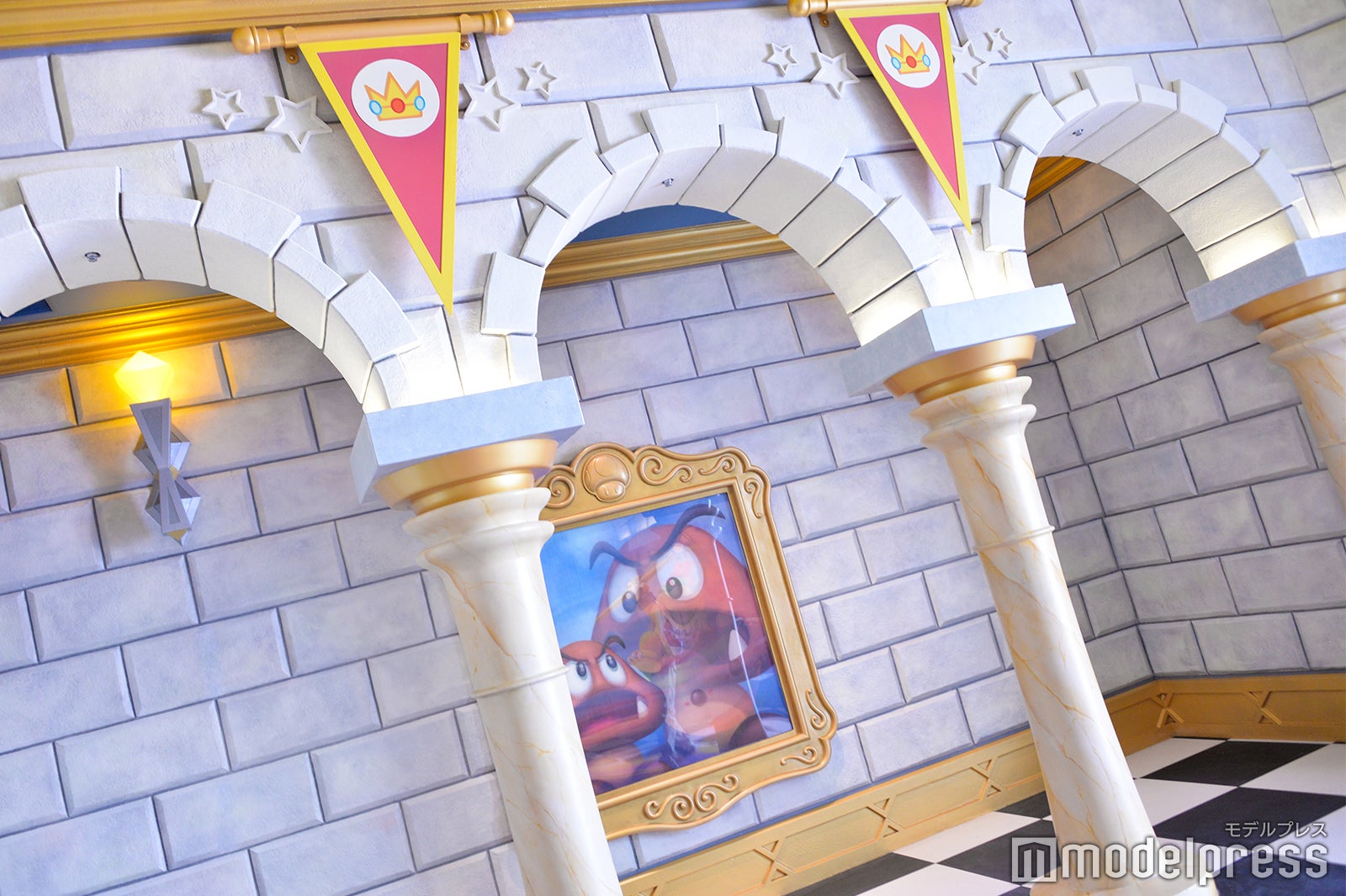 ピーチ城（内部）／スーパー・ニンテンドー・ワールド（C）モデルプレス
