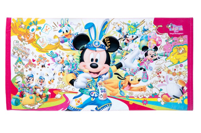 ワイドバスタオル ※イメージ (C)Disney