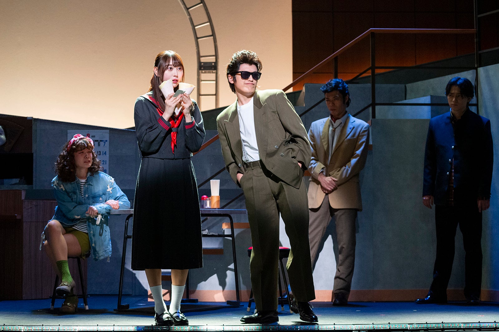 舞台「ナナマル サンバツ THE QUIZ STAGE O」ゲネプロより／提供画像