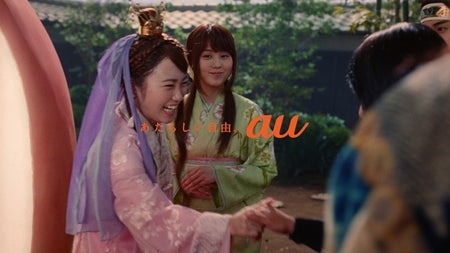 新CM「織姫、登場」篇より（提供写真）