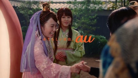 新CM「織姫、登場」篇より(提供写真)