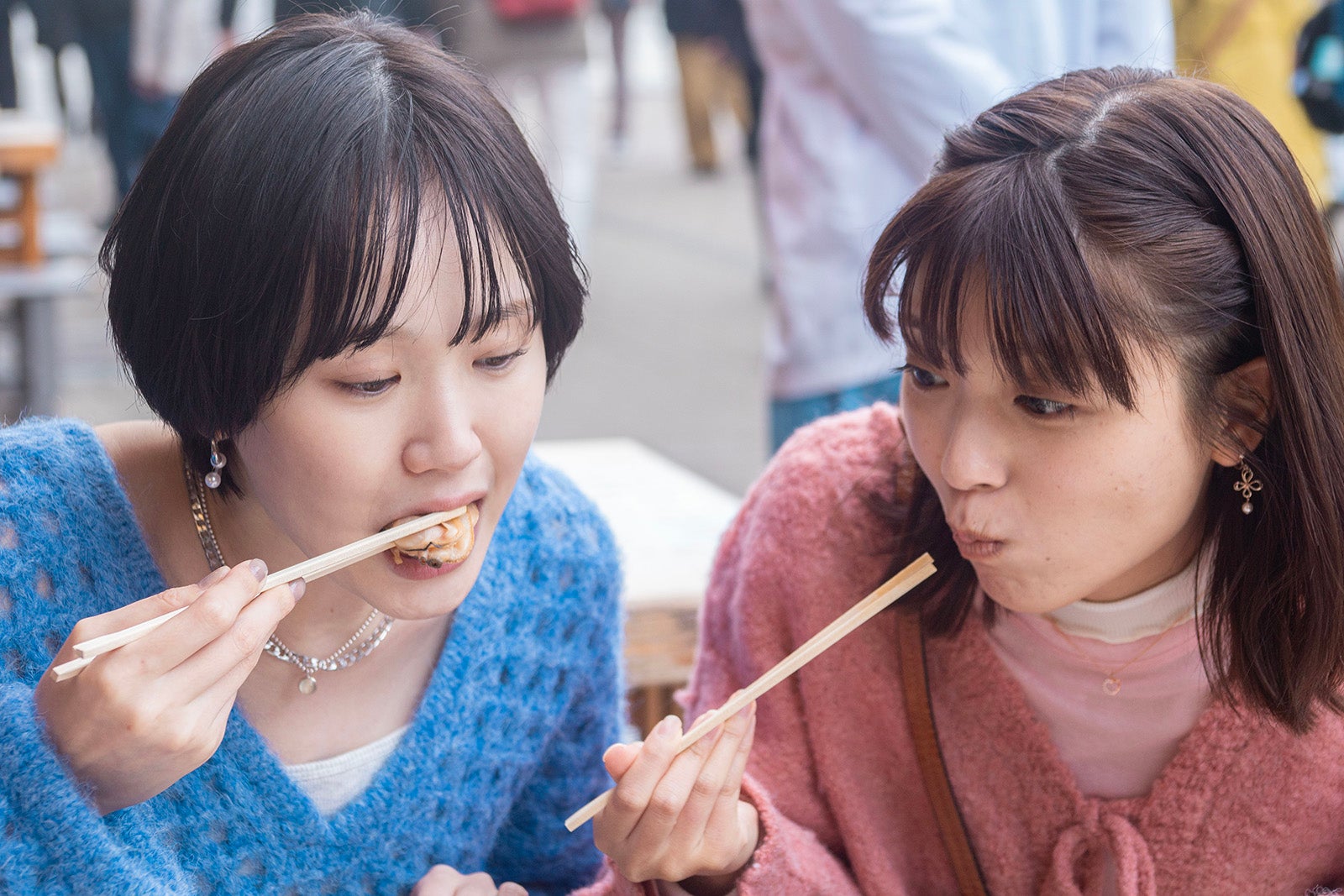 尾碕真花、工藤美桜「コールミー・バイ・ノーネーム」第3話（C）MBS