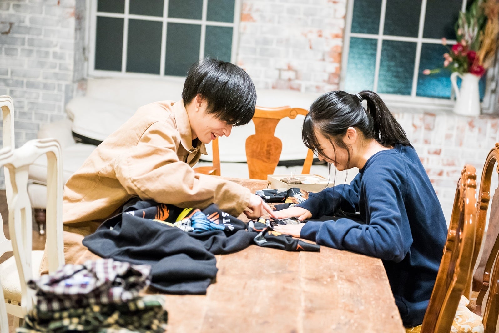 曽田陵介、莉子（C）AbemaTV