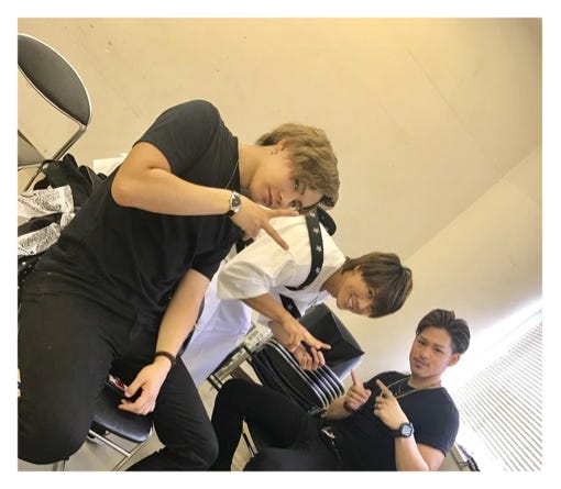 なりきり三代目J Soul Brotherも祝福/松本和也オフィシャルブログ(Ameba)より