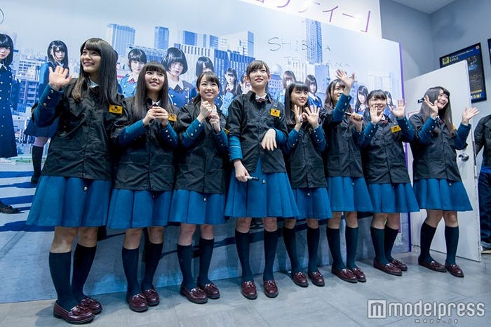 欅坂46の“サプライズジャック”に一時騒然/TSUTAYA SHIBUYA