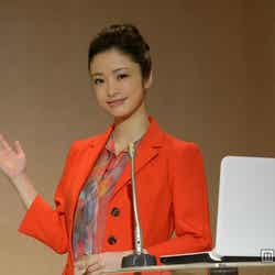 上戸彩/「バイトル」新テレビCM「みえる」篇メイキングカットより
