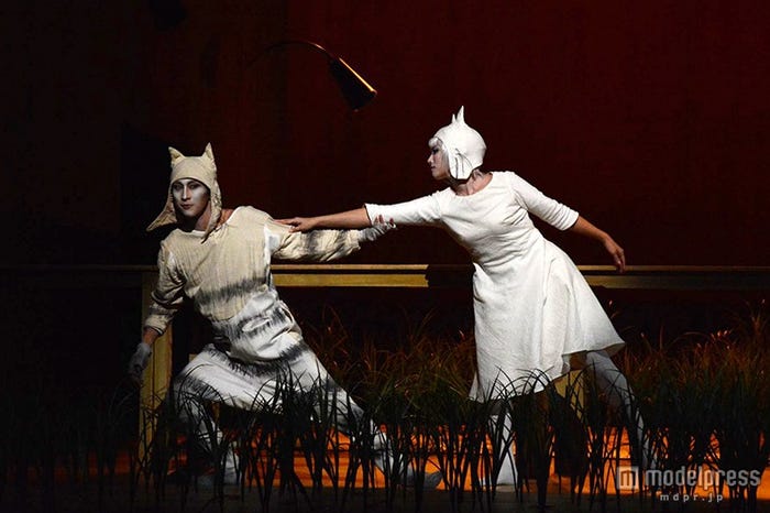 公開舞台稽古の様子