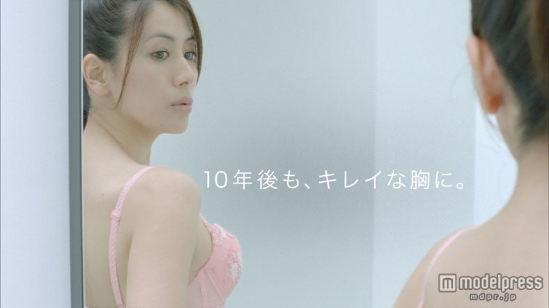 長谷川理恵／トリンプ「FIT SENSATION（フィットセンセーション）」新CMより