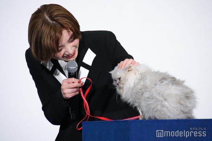 池田エライザ、猫のビーツ(C)モデルプレス