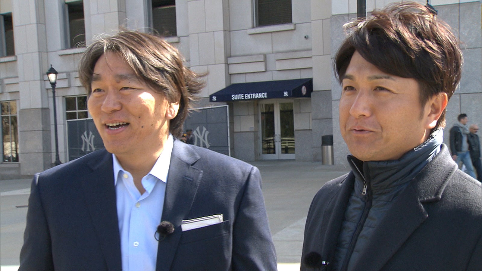 松井秀喜、高橋由伸（C）日本テレビ