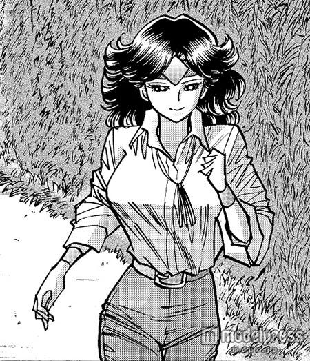 小嶋陽菜演じる凩マスミ 原作/島本和彦「アオイホノオ」(小学館「ゲッサン」連載中)(C)島本和彦・小学館/「アオイホノオ」製作委員会